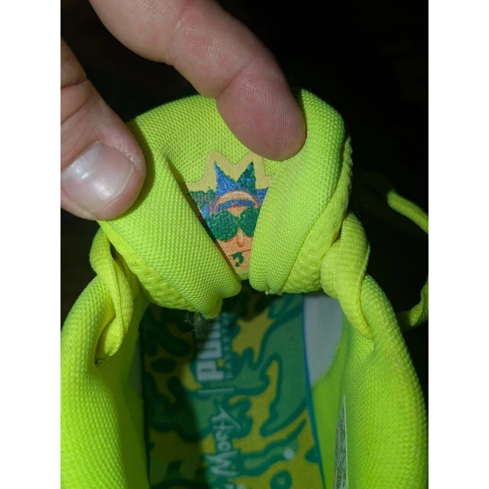 Size 7.5 - PUMA MB.01 x Rick and Morty Green/Red 2022